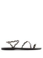Matchesfashion.com Ancient Greek Sandals - Eleftheria Braided Leather Sandals - Womens - Black White