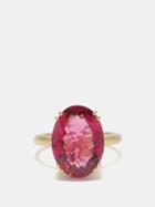 Irene Neuwirth - Gemmy Gem Rubellite & 18kt Gold Ring - Womens - Gold Multi