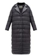 Matchesfashion.com Herno - Layered Quilted Down Jacket - Womens - Black