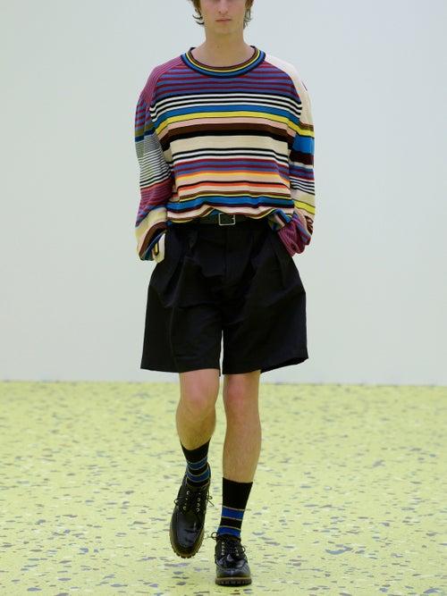 Paul Smith - Belted Shorts - Mens - Black