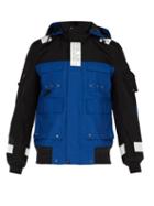 Matchesfashion.com Junya Watanabe - Reflective Nylon Jacket - Mens - Blue