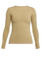 Matchesfashion.com Joostricot - Stretch Cotton Sweater - Womens - Light Green