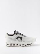 On - Cloudmonster Mesh Running Trainers - Mens - White
