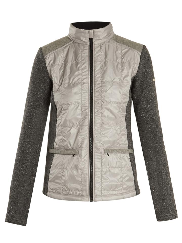 Capranea Alma Contrast-panel Quilted Performance Jacket