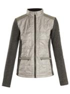 Capranea Alma Contrast-panel Quilted Performance Jacket