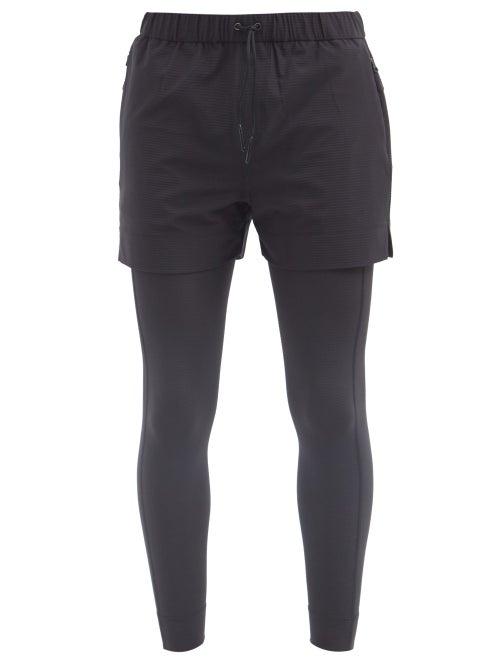 Matchesfashion.com Jacques - Movement Layered Compression Track Pants - Mens - Black
