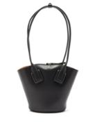 Matchesfashion.com Bottega Veneta - Basket Small Leather Tote Bag - Womens - Black