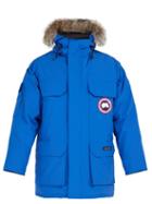 Matchesfashion.com Canada Goose - Pbi Expedition Down Filled Hooded Parka - Mens - Blue
