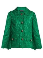 Dolce & Gabbana Cropped Lace Jacket