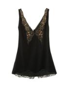 Stella Mccartney Lace-insert Satin Top