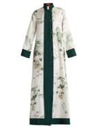 F.r.s - For Restless Sleepers Euribia Japanese-print Silk Kimono