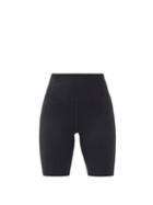 Matchesfashion.com Girlfriend Collective - High-rise Recycled-fibre Bike Shorts - Womens - Black