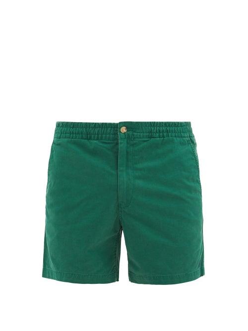 Matchesfashion.com Polo Ralph Lauren - Prepster Classic-fit Cotton-blend Chino Shorts - Mens - Green