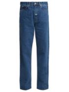 Martine Rose High-rise Relaxed-fit Straight-leg Jeans