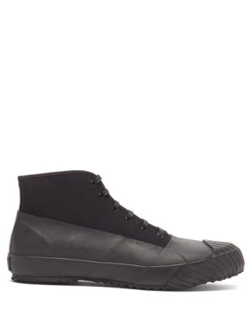 Moonstar - All Weather Canvas High-top Trainers - Mens - Black