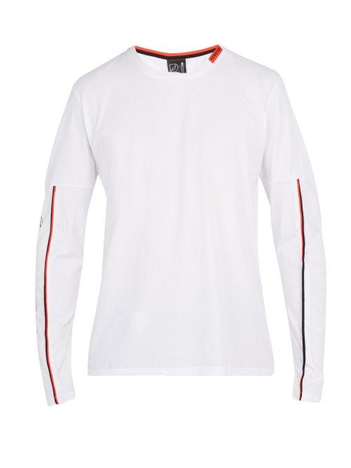 Matchesfashion.com P.e Nation - Crouch Start Print Cotton T Shirt - Mens - White