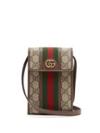 Matchesfashion.com Gucci - Gg Supreme Web-stripe Cross-body Bag - Mens - Multi