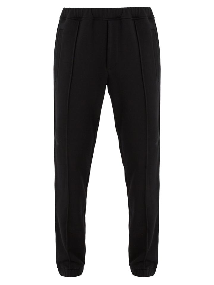 Fendi Logo-jacquard Wool-blend Track Pants