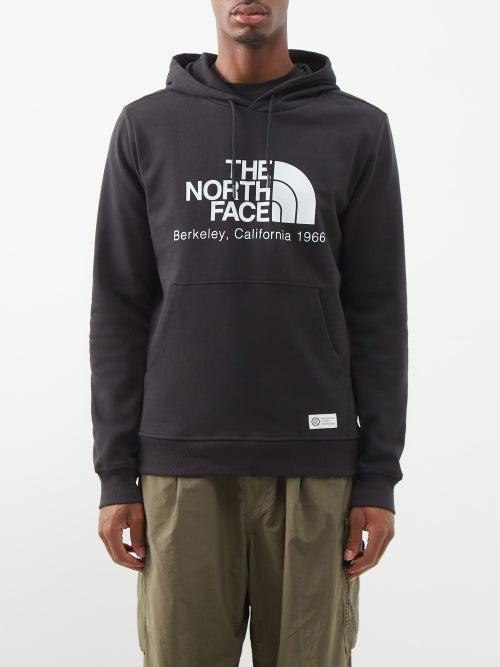 The North Face - Berkley California Logo-print Cotton-jersey Hoodie - Mens - Black