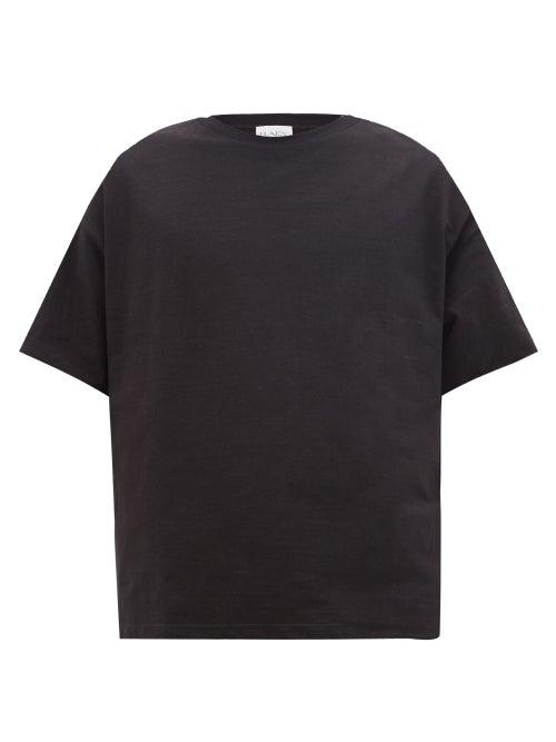 Matchesfashion.com Raey - Oversized Cotton-jersey T-shirt - Mens - Black