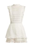 Matchesfashion.com Sir - Aurelie Open Back Cotton Dress - Womens - White