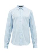 Matchesfashion.com Paul Smith - Multi Stripe Cotton Shirt - Mens - Blue