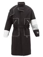 Matchesfashion.com Boramy Viguier - Contrast-panel Technical Shell Coat - Mens - Black