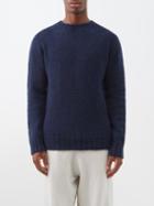 Howlin' - Barabas Crew-neck Wool Sweater - Mens - Navy