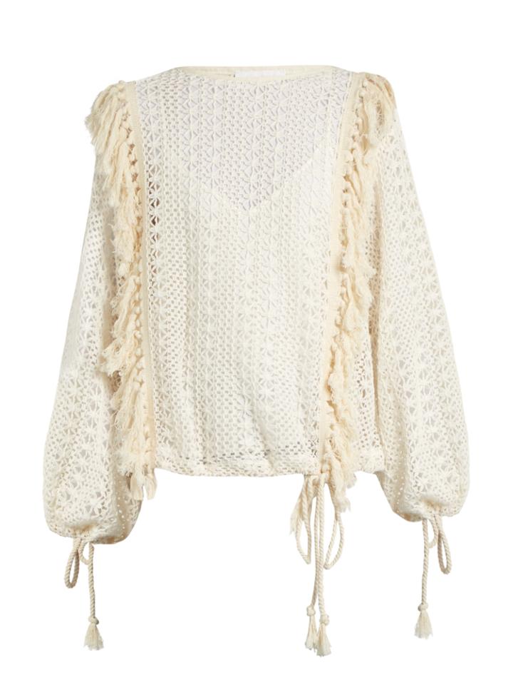 See By Chloé Crochet-lace Top
