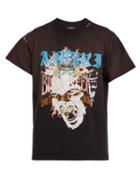 Matchesfashion.com Amiri - Crystal Graphic T Shirt - Mens - Black