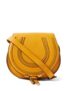 Chlo - Marcie Mini Leather Cross-body Bag - Womens - Yellow