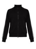 Matchesfashion.com Y-3 - Striped Zip Through Sweatshirt - Mens - Black