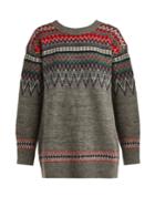 Junya Watanabe Fair Isle Knitted Wool Sweater