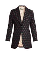 Gucci Rose Fil Coup Wool-blend Jacket