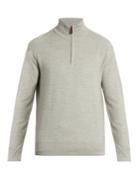 Polo Ralph Lauren Zip-through Wool-blend Sweater