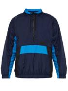 Matchesfashion.com P.a.m. - High Neck Panelled Track Jacket - Mens - Black Blue