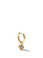 Ladies Fine Jewellery Alison Lou - Evil Eye Diamond & 14kt Gold Single Earring - Womens - Green Gold