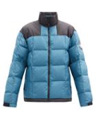 Matchesfashion.com The North Face - Lhoste Recycled-ripstop Down-filled Jacket - Mens - Blue Multi
