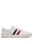 Matchesfashion.com Moncler - New Monaco Leather Trainers - Mens - White