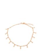 Matchesfashion.com Jacquie Aiche - Shaker Diamond & Rose Gold Ankle Bracelet - Womens - Gold