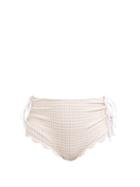 Matchesfashion.com Marysia - Palm Springs Scallop Edged Bikini Briefs - Womens - Light Pink