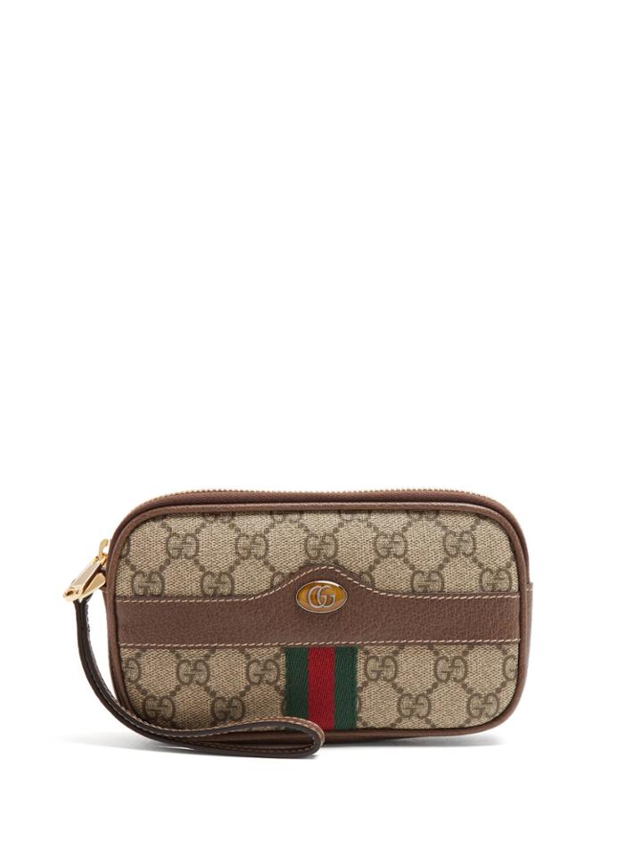 Gucci Ophidia Gg Supreme Clutch Bag