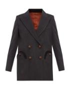 Matchesfashion.com Blaz Milano - Everyday Wool Blazer - Womens - Dark Grey