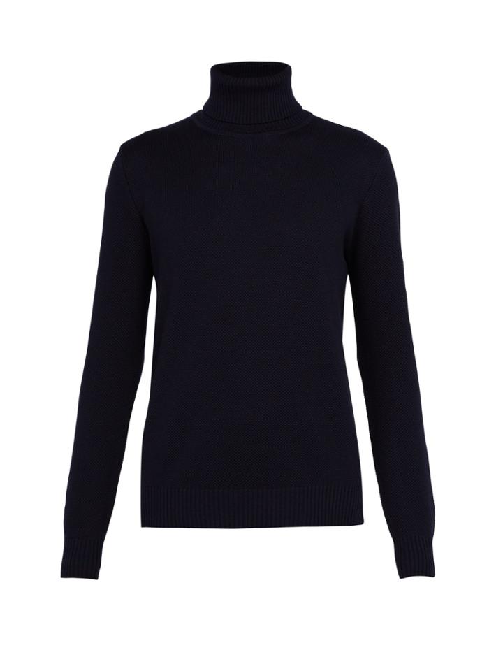 De Bonne Facture Roll-neck Wool Sweater