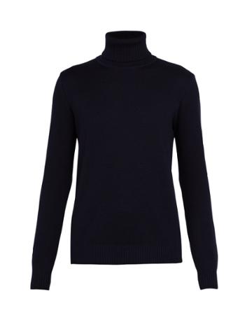 De Bonne Facture Roll-neck Wool Sweater