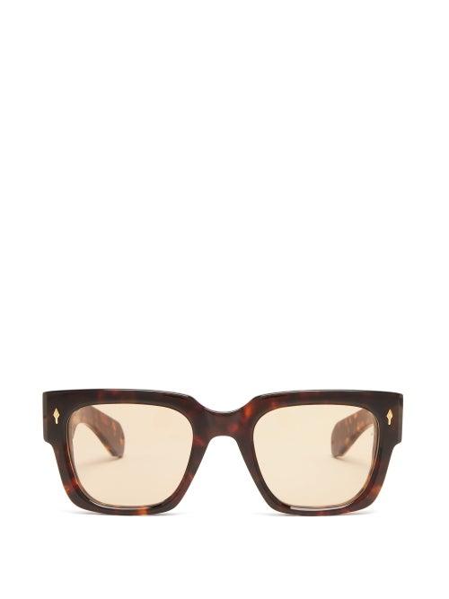 Matchesfashion.com Jacques Marie Mage - Enzo Havana 3 Tortoiseshell-acetate Sunglasses - Womens - Tortoiseshell