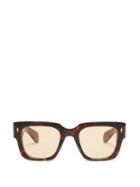 Matchesfashion.com Jacques Marie Mage - Enzo Havana 3 Tortoiseshell-acetate Sunglasses - Womens - Tortoiseshell