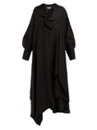 Matchesfashion.com Jacquemus - Rosaria Twill Dress - Womens - Black