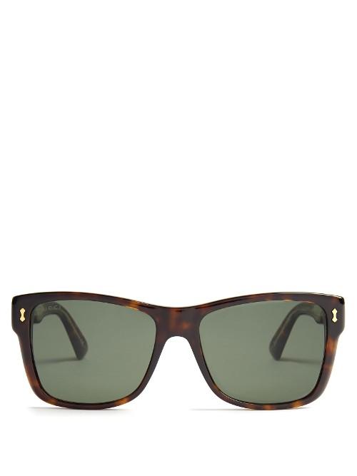 Gucci D-frame Acetate Sunglasses