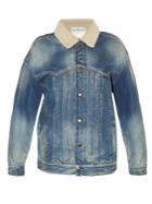 Golden Goose Deluxe Brand Kinney Shearling-lined Denim Jacket
